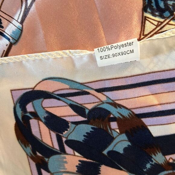 Pastel Equestrian Scarf - Picture 6 of 7